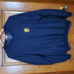 Weatherproof Golf Pullover. Sunderland of Scotland. Unisex. Blue